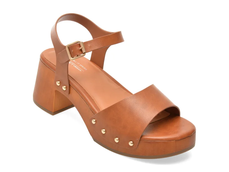 Sandale CALL IT SPRING maro, 14278179, din piele ecologica