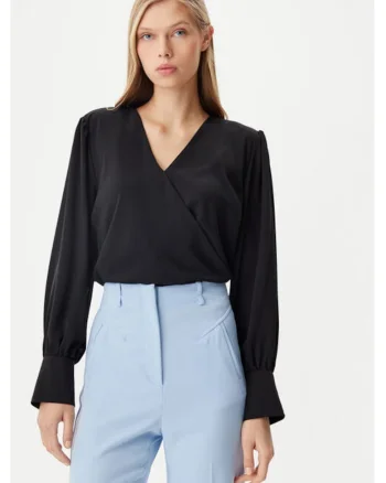 Bluza dama,  305317643, Poliester, Negru, Negru