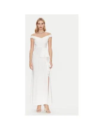 Rochie dama,  305264916, Poliester, Alb, Alb