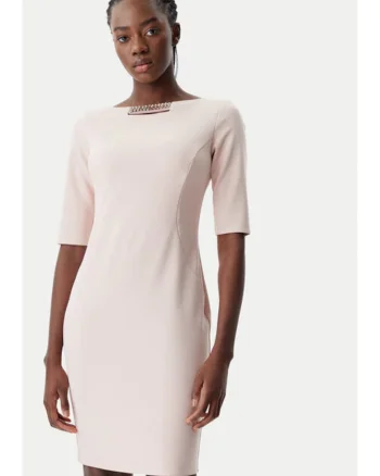 Rochie dama,  305317919, Poliester, Roz, Roz