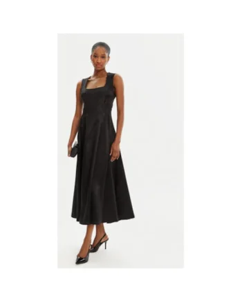 Rochie dama,  305265432, Viscoza, Negru, Negru