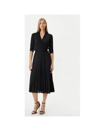Rochie Dama,  305317889, Viscoza/Poliamida, Negru, Negru