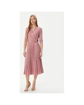 Rochie Dama,  305317896, Viscoza/Poliamida, Roz, Roz