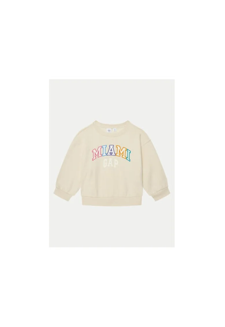 Bluza fete,  304985966, Bumbac/Poliester, 134 CM, Bej
