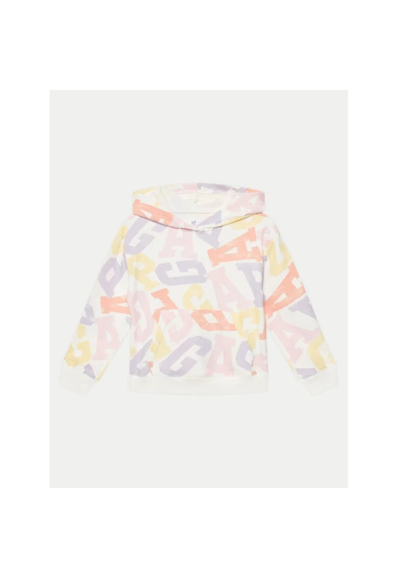 Bluza fete,  305289278, Bumbac/Poliester reciclat, 134 CM, Multicolor