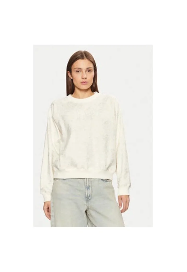 Bluza dama,  304986314, Bumbac/Poliester, Bej, Bej