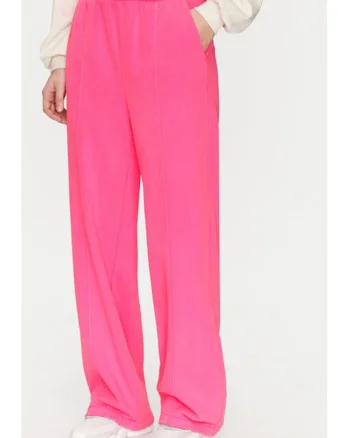 Pantaloni dama,  304986192, Bumbac/Poliester, Roz, Roz