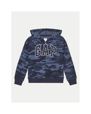 Bluza baieti,  305289636, Bumbac/Poliester reciclat, 134 CM, Albastru