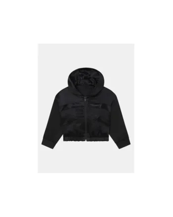 Bluza fete,  303044619, Poliester/Viscoza, 164 CM, Negru
