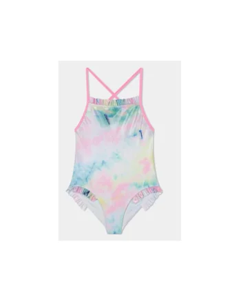 Costum de baie fete,  303639228, Poliester, Multicolor, Multicolor
