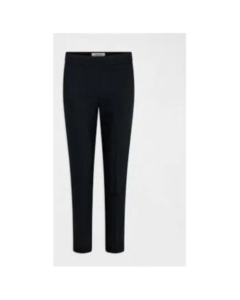 Pantaloni dama,  302898749, Bumbac/Poliester, Albastru, Albastru