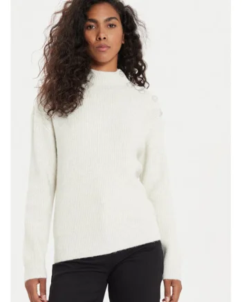 Bluza dama,  304482076, Poliester/Acril, S INTL, Bej