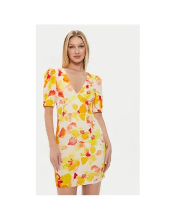 Rochie dama,  303918811, Bumbac, Galben, Galben