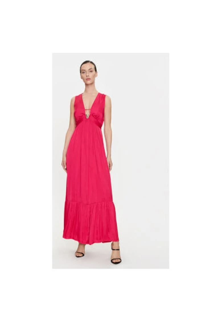 Rochie dama,  303920265, Poliester/Poliester reciclat, Roz, Roz