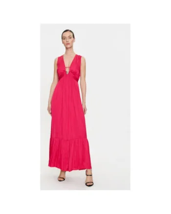 Rochie dama,  303920265, Poliester/Poliester reciclat, Roz, Roz