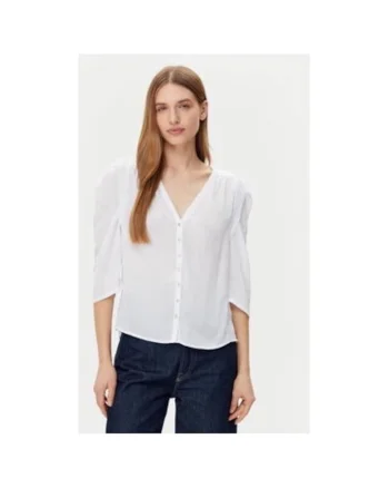 Bluza dama,  305252814, Poliester, Alb, Alb