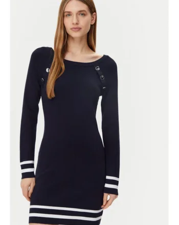 Rochie dama,  305253514, Viscoza/Poliamida, Albastru, Albastru