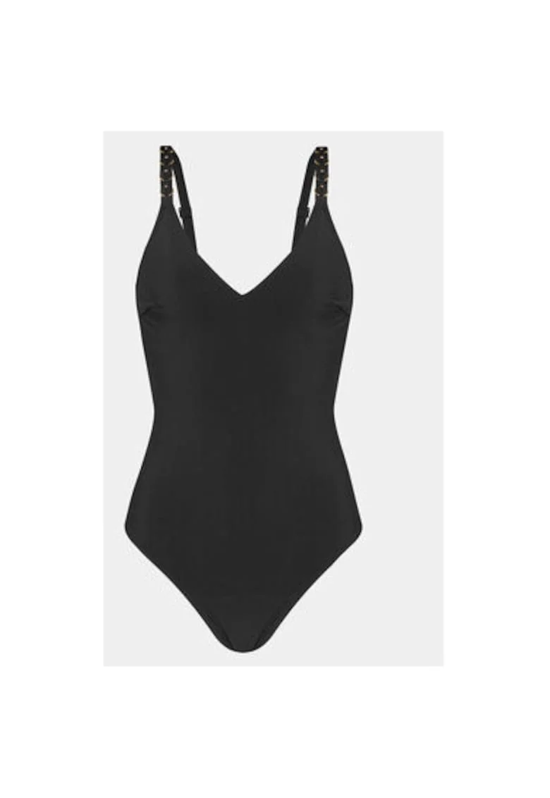 Costum de baie dama,  303562090, Poliamida/Elastan, Negru, Negru