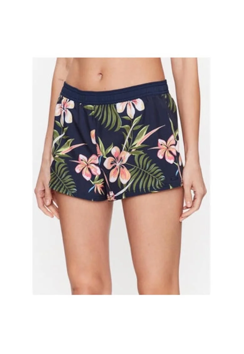 Pantaloni scurti dama,  301885122, Poliester, XS INTL, Albastru