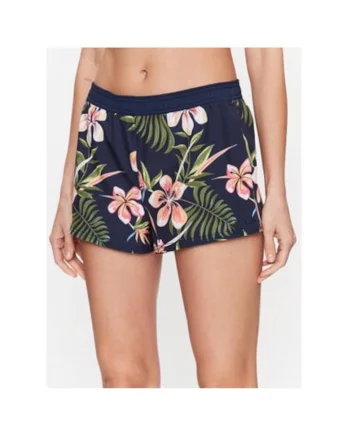 Pantaloni scurti dama,  301885122, Poliester, XS INTL, Albastru