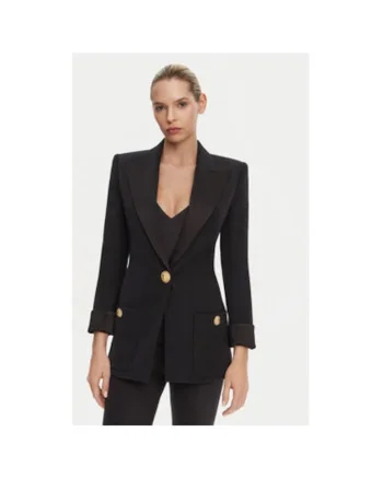 Sacou Dama,  305313867, Lana, Negru, Negru