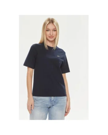 Tricou dama,  303714062, Bumbac, Albastru, Albastru