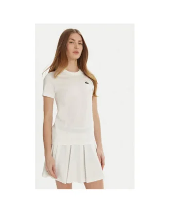 Tricou dama,  304993657, Bumbac, Alb, Alb