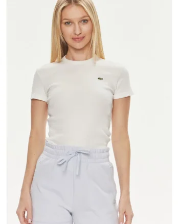 Tricou dama,  303714024, Bumbac organic, Alb, Alb