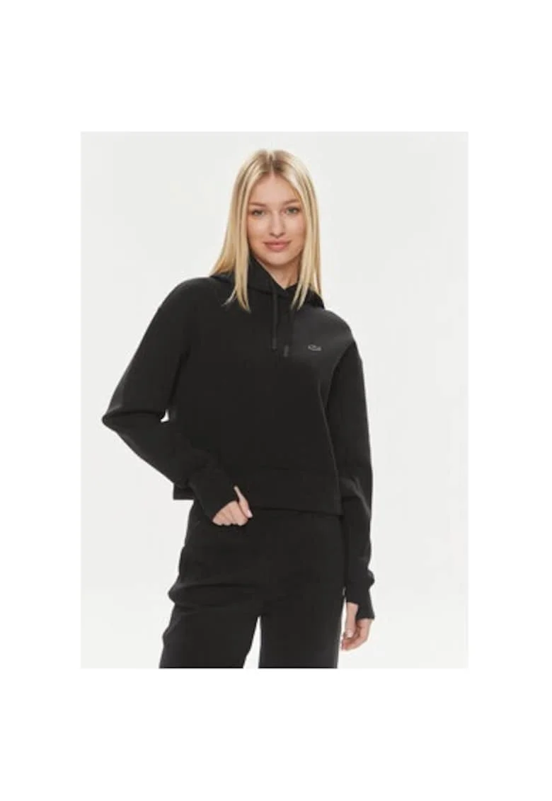 Bluza dama,  301597278, Bumbac/Poliester, Negru, Negru