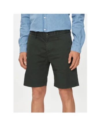 Pantaloni scurti barbati,  303612474, Bumbac, Verde, Verde