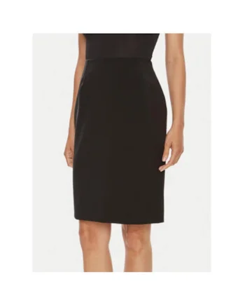Fusta dama,  304437441, Lana, Negru, Negru