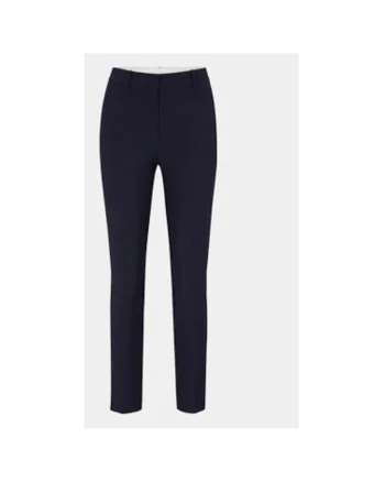 Pantaloni dama,  302401895, Lana, Albastru, Albastru