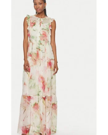 Rochie dama,  303808372, Viscoza, Multicolor, Multicolor
