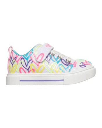 Pantofi sport S Lights- Twinkle Sparks cu velcro