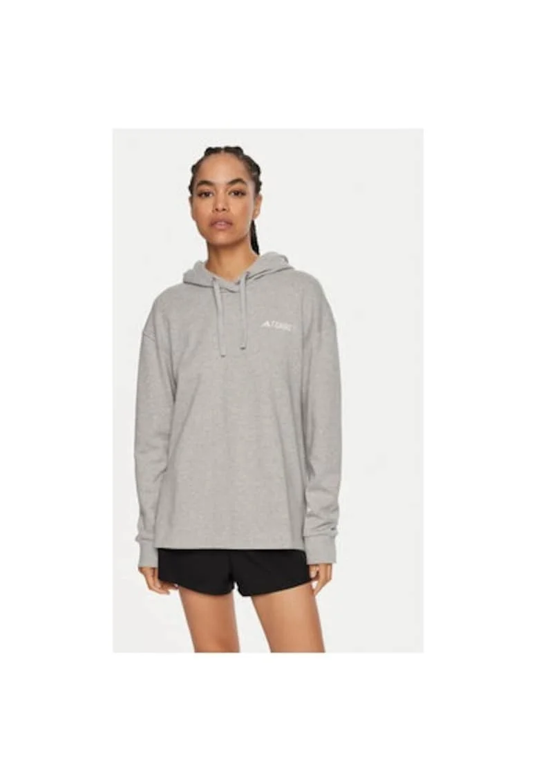 Bluza dama,  304055577, Bumbac organic, Gri, Gri