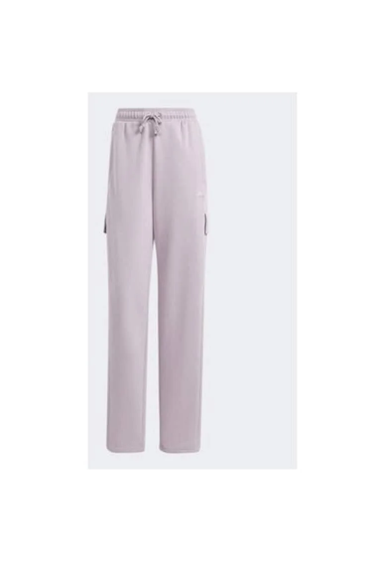 Pantaloni dama,  303489878, Bumbac/Poliester reciclat, Violet, Violet