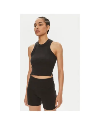 Tricou dama,  303899608, Viscoza/Bumbac/Elastan, Negru, Negru