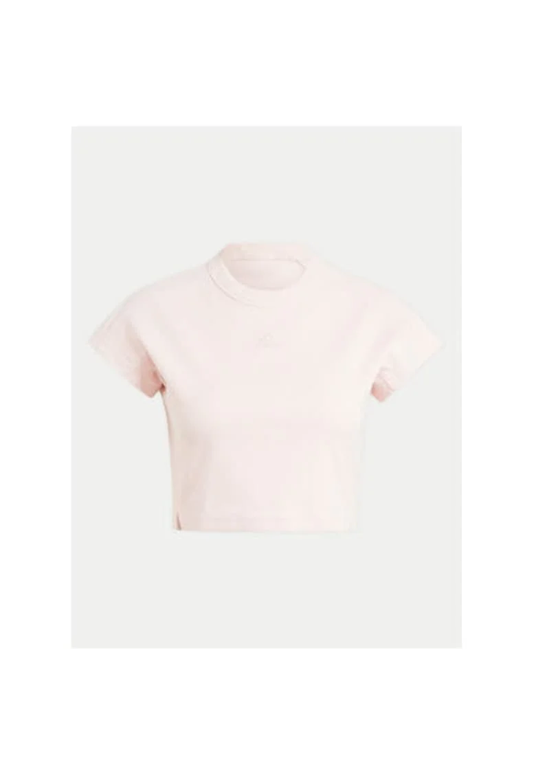 Tricou dama,  303899967, Viscoza/Bumbac/Elastan, Roz, Roz