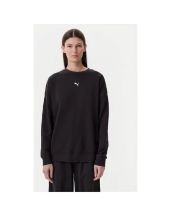 Bluza dama,  304582189, Bumbac/Poliester reciclat/Bumbac, Negru, Negru