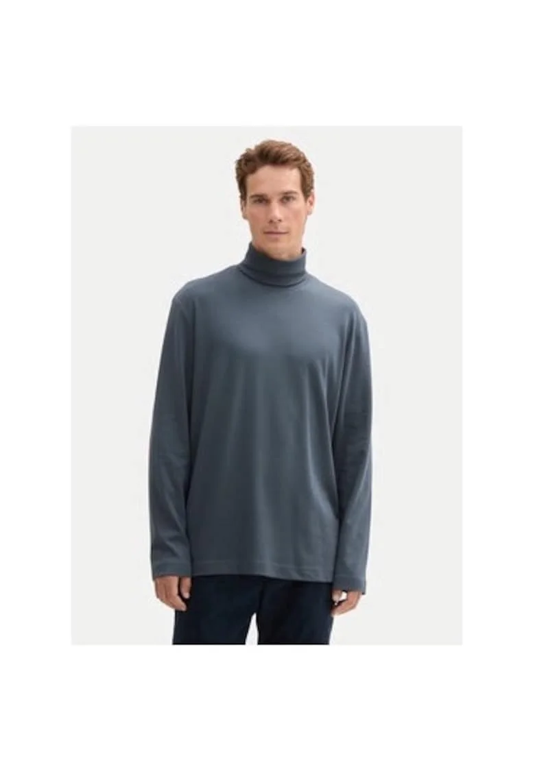 Bluza barbati,  304545870, Bumbac, Albastru, Albastru
