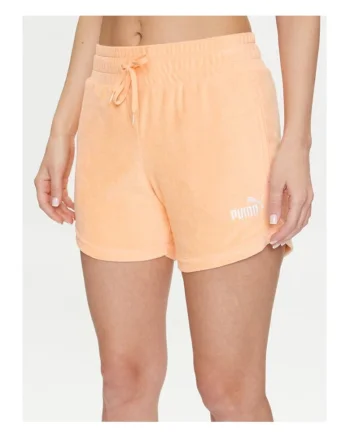 Pantaloni dama,  324865, Portocaliu, Bumbac