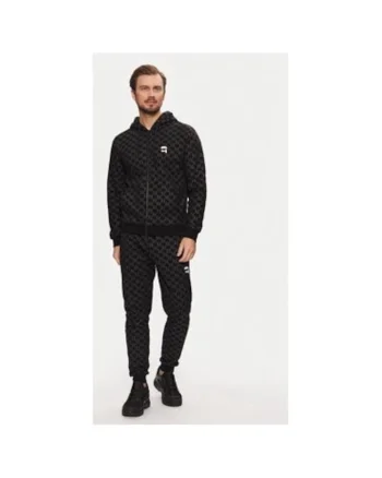 Bluza barbati,  304613012, Bumbac, Negru, Negru