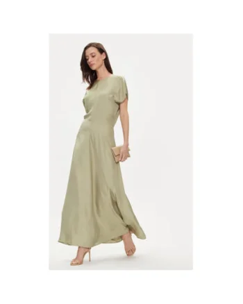 Rochie dama,  303891237, Acetat, Verde, Verde