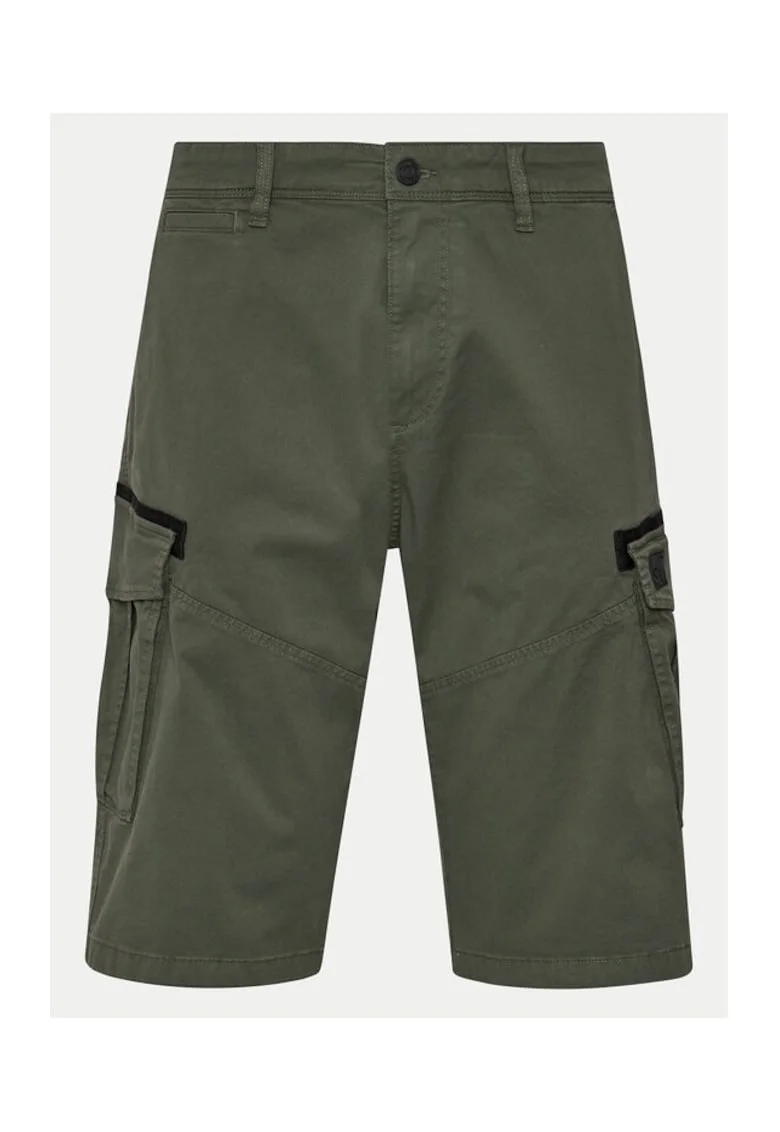Pantaloni scurti barbati,  Verde, Bumbac, Verde