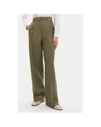 Pantaloni Dama,  305174611, In, Poliester, Verde, Verde