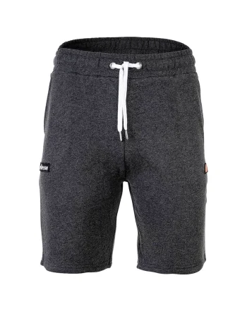 Pantaloni scurti de casa cu logo Bossini, Gri inchis