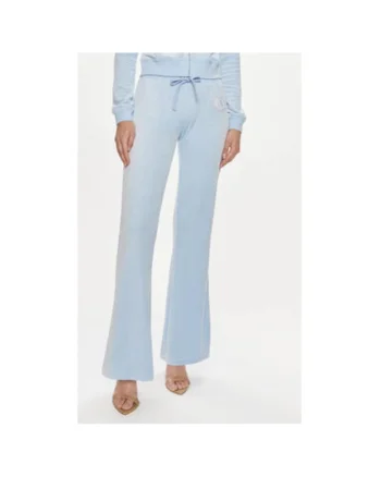 Pantaloni dama,  303896171, Albastru, Albastru
