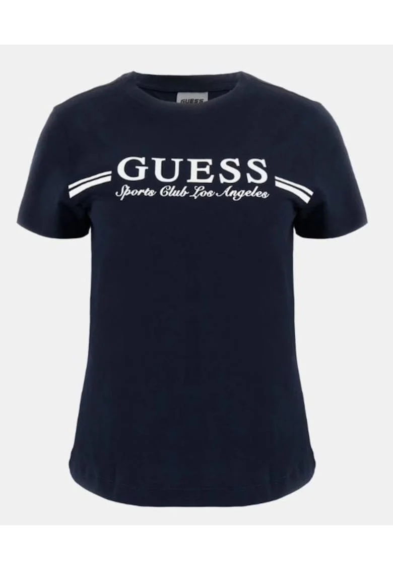Tricou  cu logo, Bleumarin