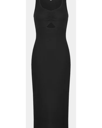 Rochie dama,  303995287, Negru, Bumbac