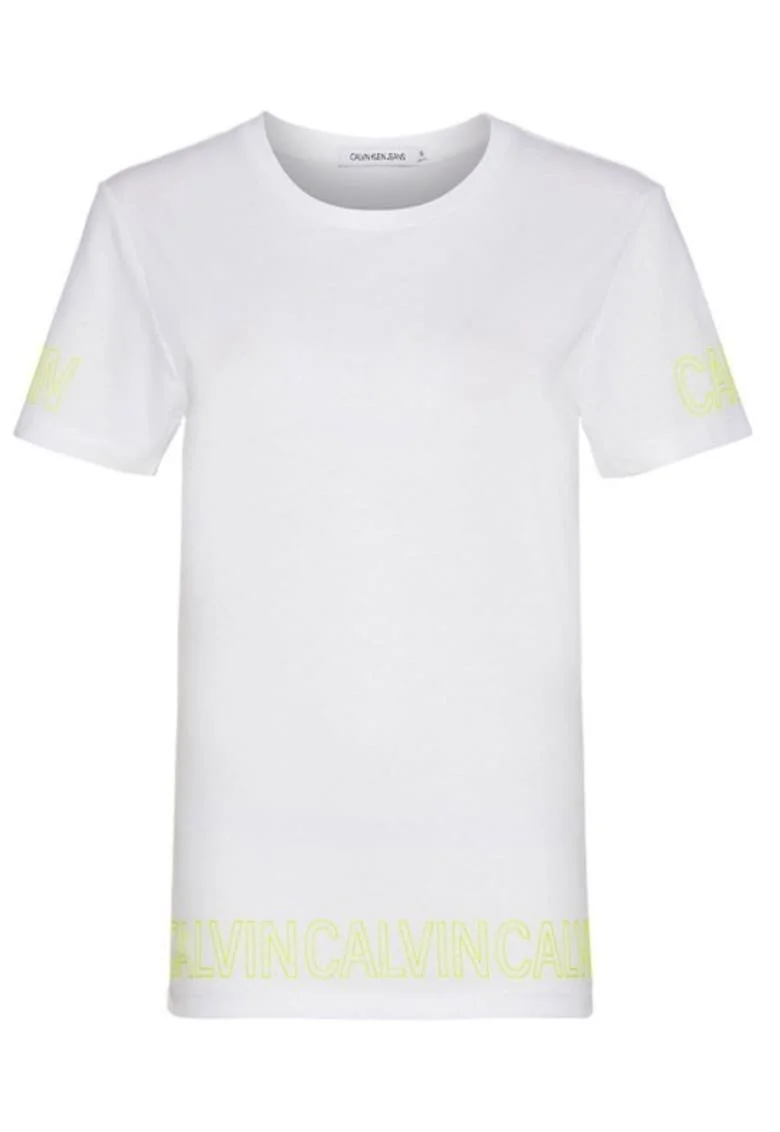 Tricou Logo, Alb